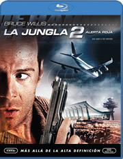 Jungla de cristal 2: Alerta Roja carátula Blu-ray