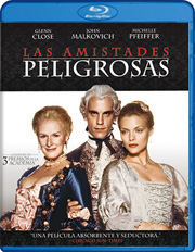 Las amistades peligrosas carátula Blu-ray