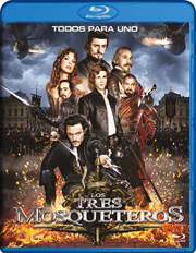 Los Tres Mosqueteros carátula Blu-ray