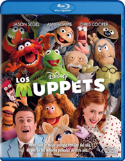 Los Muppets carátula Blu-ray