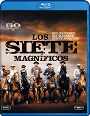 Los siete magnficos carátula Blu-ray