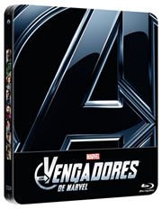 Los Vengadores: edicin especial steelbook carátula Blu-ray