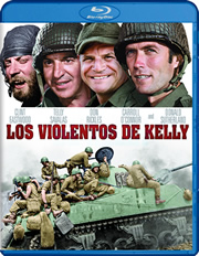 Los violentos de Kelly carátula Blu-ray