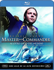 Master & Commander: Al otro lado del mundo carátula Blu-ray