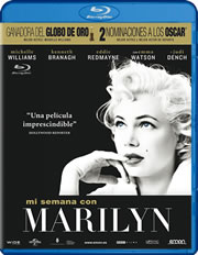 Mi semana con Marilyn carátula Blu-ray