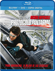 Misin Imposible 4: Protocolo Fantasma carátula Blu-ray