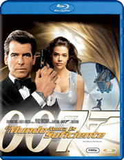 James Bond 19: El mundo nunca es suficiente carátula Blu-ray