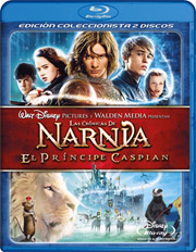 Las crnicas de Narnia: El prncipe Caspian: Edicin Coleccionista carátula Blu-ray