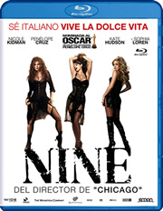 Nine carátula Blu-ray