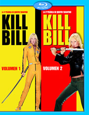 Kill Bill: Volumen 1 y 2 (pack) carátula Blu-ray