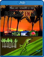 Hawaii (paisajes en alta definicin) carátula Blu-ray