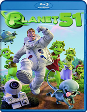 Planet 51 carátula Blu-ray