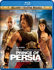 Prince of Persia: Las arenas del tiempo Superset carátula Blu-ray