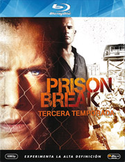 Prison Break: 3 temporada completa carátula Blu-ray