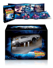 Triloga Regreso al futuro: Edicin DeLorean carátula Blu-ray