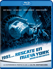 1997: Rescate en Nueva York carátula Blu-ray