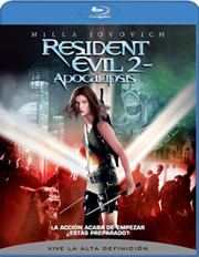 Resident Evil 2 Apocalipsis carátula Blu-ray