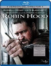 Robin Hood: Versión del director carátula Blu-ray