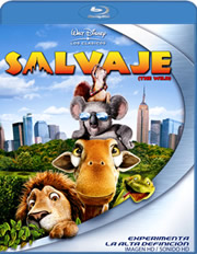 Salvaje (The Wild) carátula Blu-ray