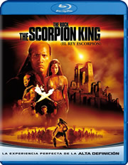 The Scorpion King (El rey escorpin) carátula Blu-ray