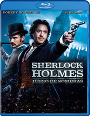 Sherlock Holmes 2: Juego de Sombras carátula Blu-ray