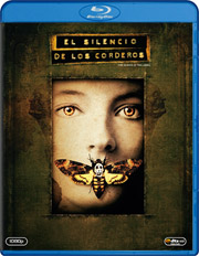 El silencio de los corderos carátula Blu-ray