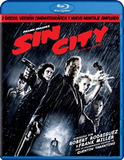 Sin City: Extendida y sin cortes carátula Blu-ray