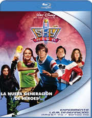 Sky High, una escuela de altos vuelos carátula Blu-ray