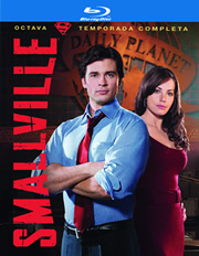 Smallville: 8 temporada carátula Blu-ray