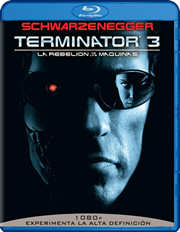 Terminator 3: La rebelin de las mquinas carátula Blu-ray
