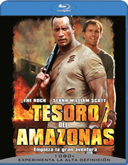Tesoro del Amazonas carátula Blu-ray