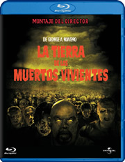 La tierra de los muertos vivientes: Montaje director carátula Blu-ray