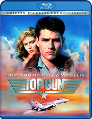 Top Gun: Edición especial carátula Blu-ray
