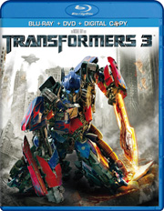 Transformers 3: El Lado Oscuro de la Luna + DVD gratis carátula Blu-ray
