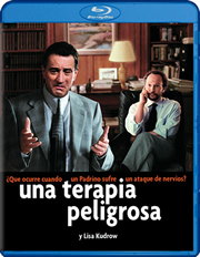 Una terapia peligrosa carátula Blu-ray