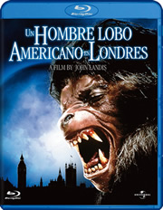Un hombre lobo americano en Londres carátula Blu-ray