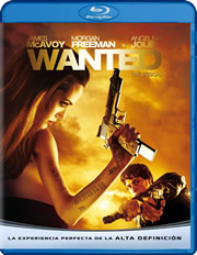 Wanted (Se busca) carátula Blu-ray