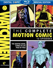 Watchmen Motion Comics carátula Blu-ray