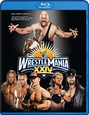 WWE: Wrestlemania 24 carátula Blu-ray