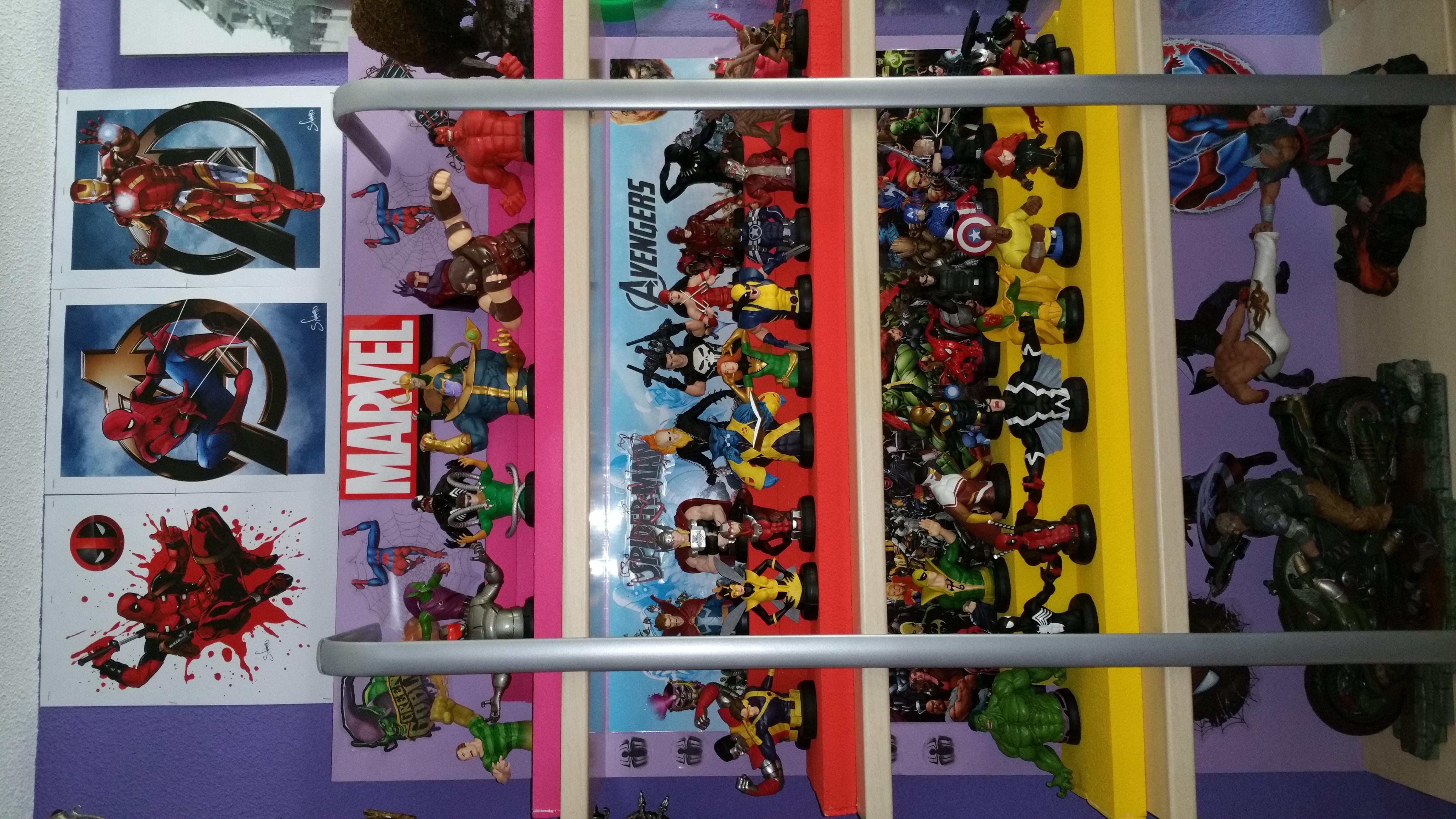 Coleccin de bustos de Super Hroes Marvel (Todava faltan por llegar bastantes)